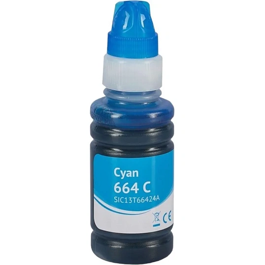 Чернила Sakura C13T66424A (664 C) гол. для Epson L100/200/300
