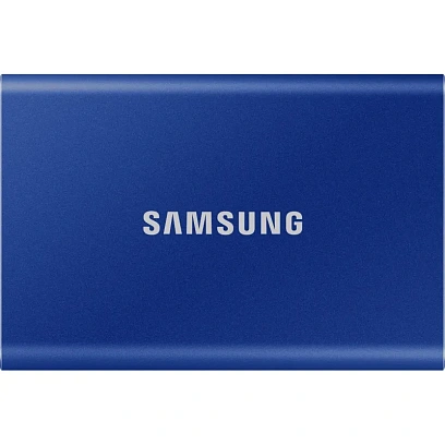 Портативный SSD Samsung T7, 2Tb, Indigo Blue (MU-PC2T0H/WW)