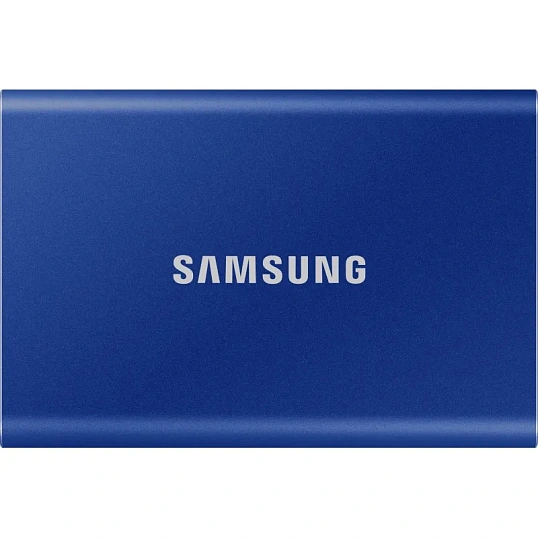 Портативный SSD Samsung T7, 2Tb, Indigo Blue (MU-PC2T0H/WW)