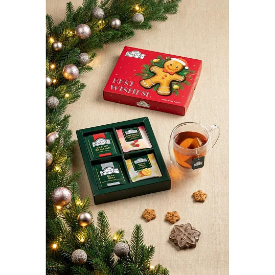 Чай Ahmad Tea Чайное ассорт Wishes, пак в конверт,4вкуса,20пак (N086-H) НГ