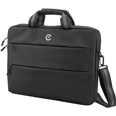 Сумка для ноутбука 15.6, Continent, черная, CC-212 Black