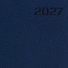 Ежедневник датированный 2027 ИМИДЖ Attache А5 168л,138x213,иск.кож,тем-син