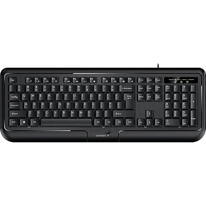 Клавиатура Genius KB-118 II, проводная мультимедийная, черный