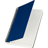 Ежедневник недатированный А5 AGENDA на спирали, синий, 128л 3-746/02