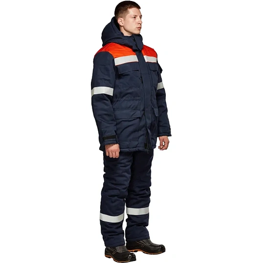 Костюм зимний 'Энергия' КПК тип Г ЗЭТВ 91,4 кал/см2 (60-62) 170-176