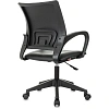 Кресло БР Комус Мебель Echair 396 LT, экокожа, черный, пластик