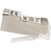 Вилка Cablexpert RJ-45 (8P8C) PLUG5SP кат5e экр, 30 микрон, (100 шт.), пак
