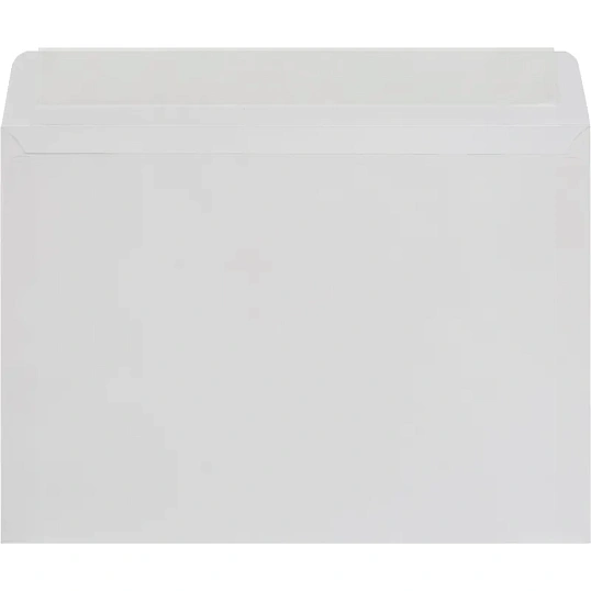 Конверт С5 ECOPOST белый стрип 162х229 без зап. 80г бел.92-100% 1000шт/уп