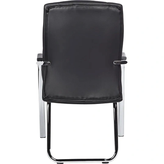 Конференц-кресло BN_TQ_Echair-807 VPU кожзам черный, хром