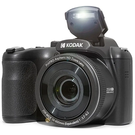 Фотоаппарат Kodak AZ255 Black, 25-х опт зум, 16Мп, стабилизатор, питание АА
