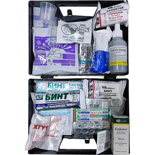 Аптечка универсальная пласт.чемодан (7-15 чел.) тип 20 (7338)