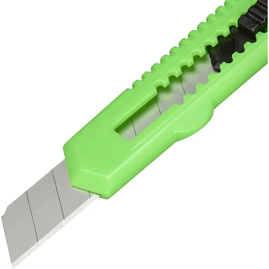 Нож универсальный TOPFORT Набор 18мм х 1шт., 9мм х 2шт., цвет.ассорти