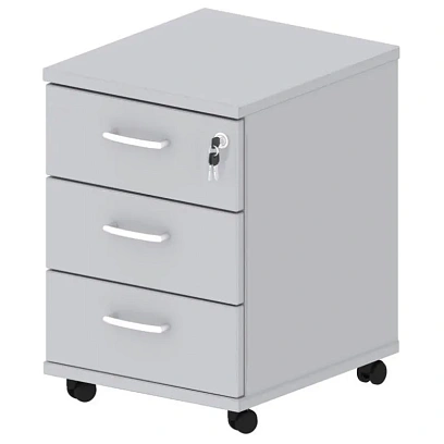 Тумба Easy One . мобильная 911274 (030) серый