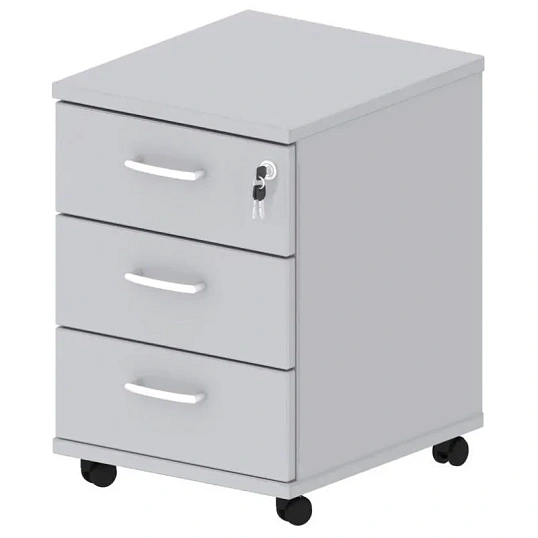 Тумба Easy One . мобильная 911274 (030) серый