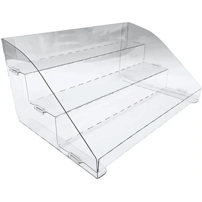 Подставка настольная горка Attache 140х300х190мм 3ступен,сборн,пэт ПЛ 22022