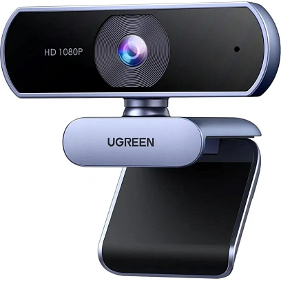 Веб-камера UGREEN CM678 (15728) USB WEB Camera 1080P@30hz цв. серебристый