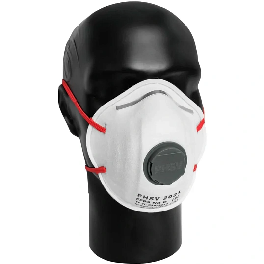 Полумаска фильтрующая PHSV 2031 с кл FFP3 до 50ПДК,(ХL) 10шт/уп