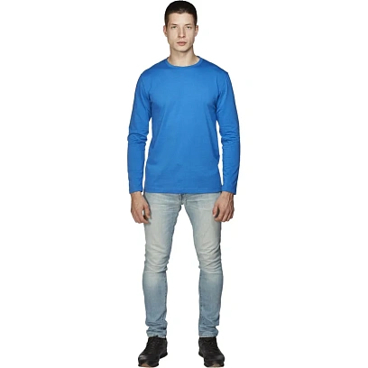 Футболка (160 г.) с длинным рукавом вас.(XXXL)