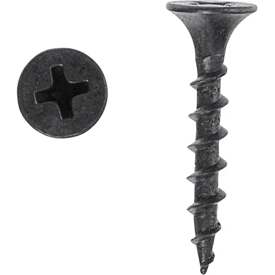 Саморезы гипсокартон-дерево 3,8х25 200 шт/уп коробка Tech-Krep 102120