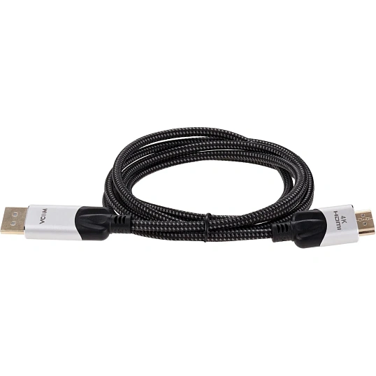 Кабель -переходник DisplayPort M-> HDMI M 4K@60Hz 1.8m VCOM (CG608M-1.8M)
