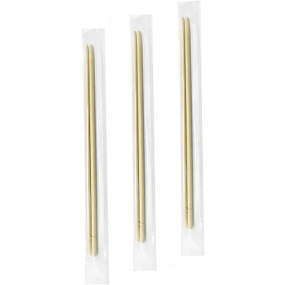 Палочки для суши 21 см ПП БАМБУК  (100шт/уп) (132266)