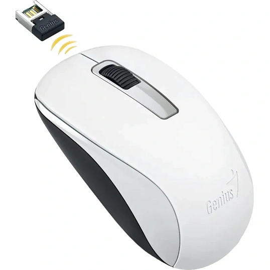 Мышь компьютерная Genius NX-7005 (G5 Hanger), 800-1600 DPI, USB, белый
