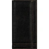 Папка адресная для счета с отстрочкой М.701 черная , кожзам