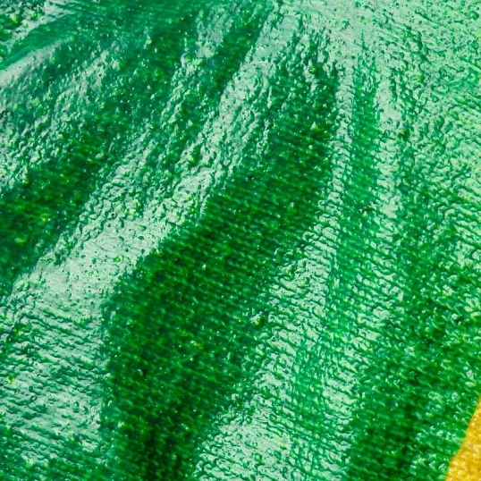 Перчатки защитные трикотажные двойной латексный облив цв.зеленый 300пар/уп