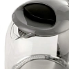 Чайник Centek CT-0034, 1.8л, 2200Вт, LED подсветка, кнопка,серый,стекло