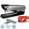 Степлер Maped UNIVERSAL METAL до25л,№24/6-26/6,антист,400скоб,ассорти,39200