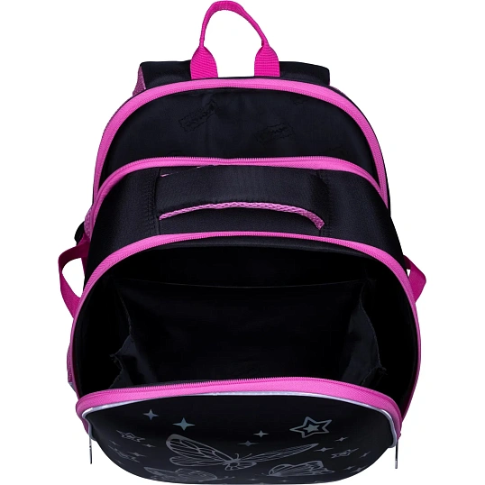 Ранец Комус Класс Gloss Галографик Батерфляй, 2 отд