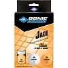 Набор мячей для н/тенниса DONIC JADE 40+ 12 штук, белый + оранжевый, 618045
