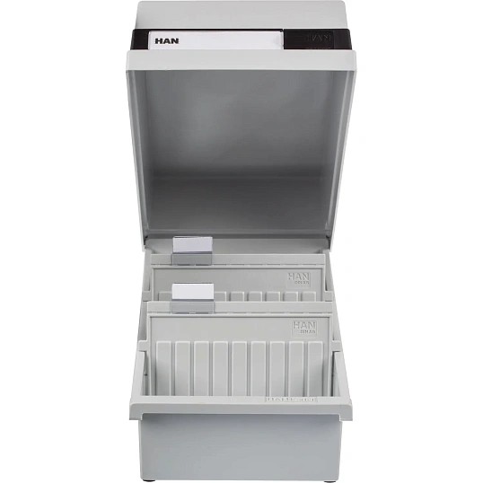 Картотека для карточек А6 на 1300шт HAN закрытая '956/11