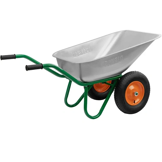 Тачка строительная садово-строит усил г/п 320кг 100л Palisad 68923/689233