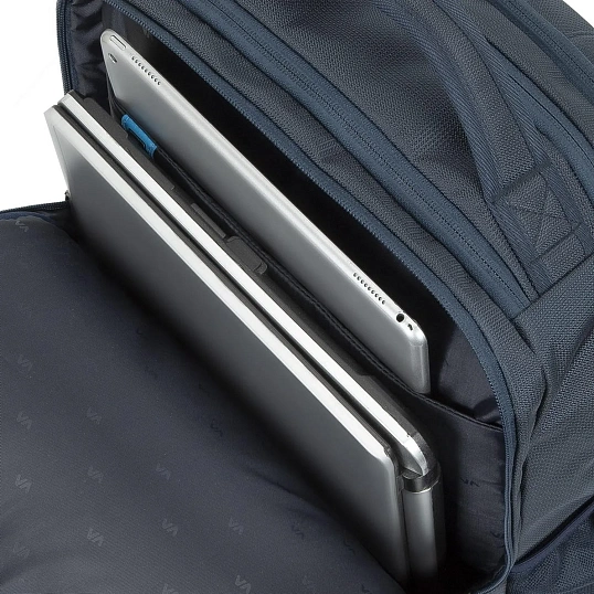 Рюкзак для ноутбука RIVACASE 7861 dark blue Borneo-ECO 17.3 (28л) / 4