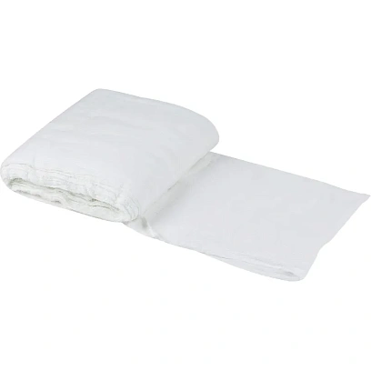 Полотно техническое вафельное отбеленное, рулон 0,40х50м, пл. 95 г/м2_Узб