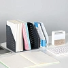 Лоток вертикальный Deli E79003Grey складной 3 отделения серый