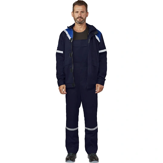 Костюм рабочий летний Антистат ГИДРА-2 муж. ЛА01-КПК син/вас 56-58/182-188