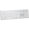 Клавиатура A4Tech Fstyler FX50 белый USB slim Multimedia (FX50 WHITE)