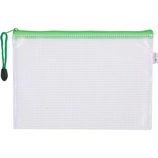 Папка-конверт на молнии А5 PP 0,23 мм ассортименте E5656