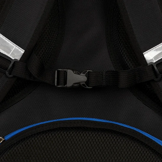 Ранец Комус Класс Stright 3D Косм. путешествия, св/диоды, 2 отд, эргоном