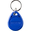 Брелок бесконтактный Bigtech EM-Marine чтение, с номером синий (100шт/уп)