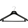 Вешалка-плечики VP_ для легк.одежды Attache,С041, пласт, чер, р.52-54