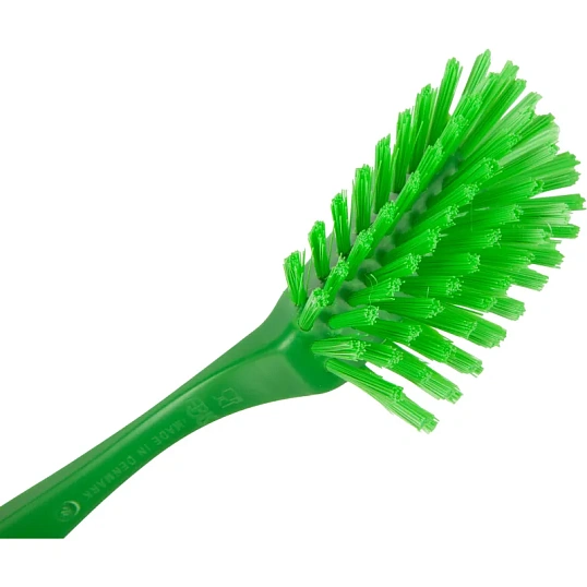 Щетка для мытья посуды FBK полужесткая 255х28мм зеленая 10463-5
