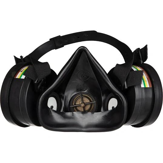 Полумаска РУ-60М марка АВЕК1Р1 от органич неорганич кислых газов аммиака