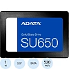 SSD накопитель ADATA SU650 2.5 SATA 1TB(ASU650SS-1TT-R)