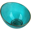 Салатник Frost stripe (зелен)d=17,2см h=12,5см v=650мл(стекло),9950317-4