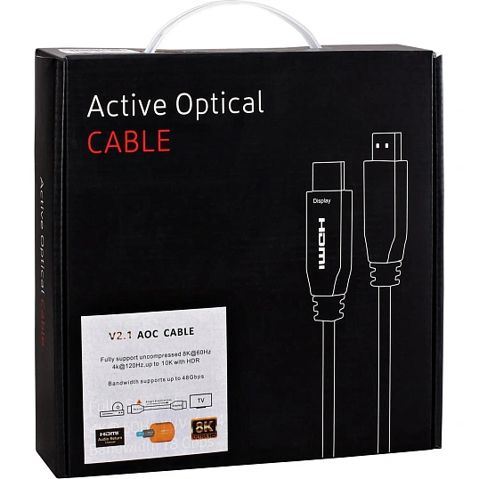 Кабель активный оптический HDMI 19M/M,ver. 2.1, 20m Telecom <TCG2120-20M
