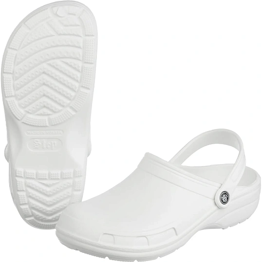 Сабо ЭВА мод. №1  белые р. 39