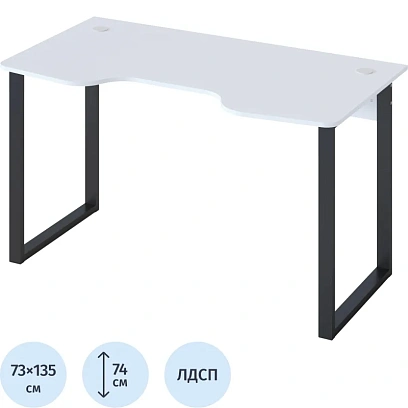 Стол компьютерный Сокол КСТ-19  Белый